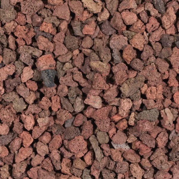 Michel Oprey - Siergrind Lava brokjes - 50-80 mm - rood - Big bag 1500kg