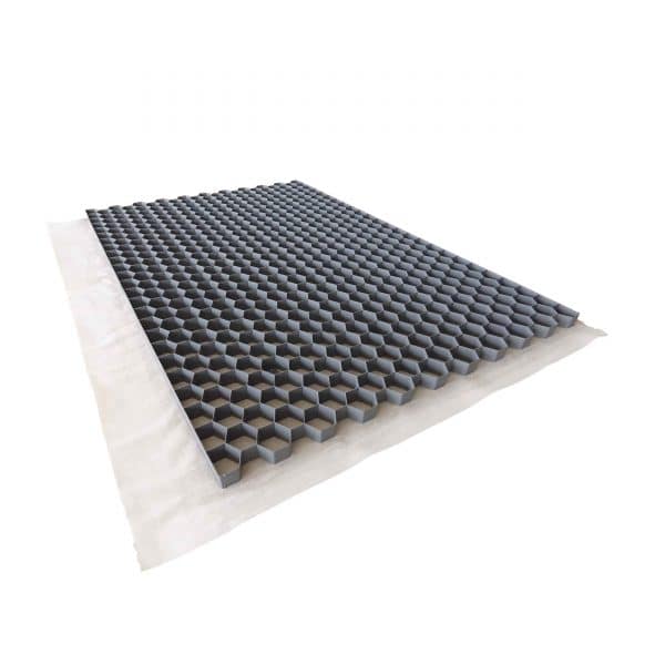 Michel Oprey - Nidagravel Grit panels grijs 120x80x2,9 cm