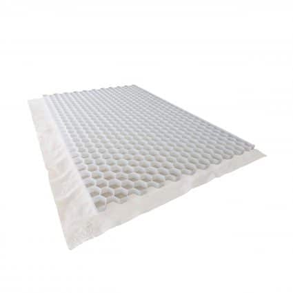 Michel Oprey - Nidagravel Grit panels wit 120x80x2,9 cm