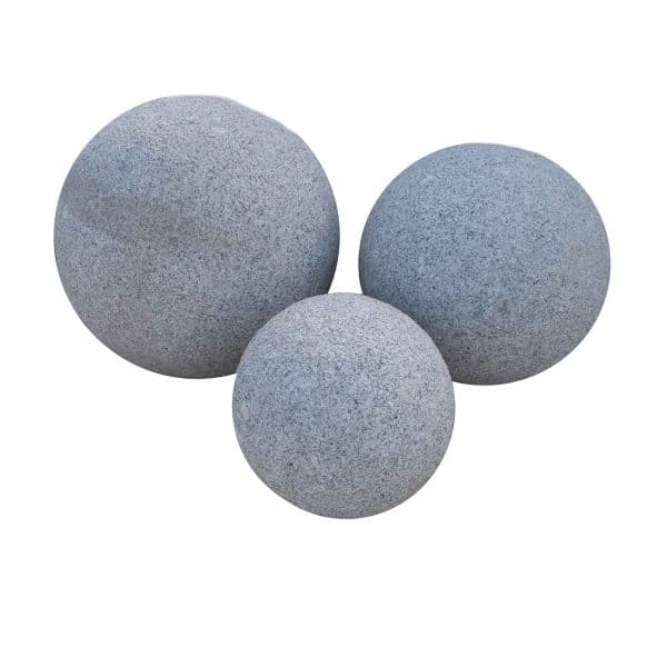 Michel Oprey - Graniet Set bollen Asian white -  - grijs
