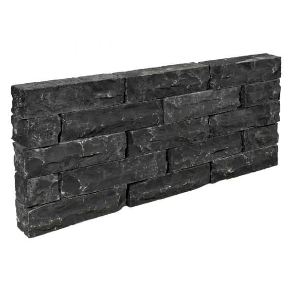 Michel Oprey - Stapelblok Desert Black - 35x9-11x9-11cm - zwart