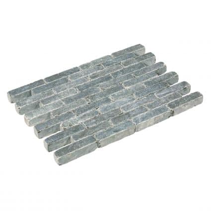 Michel Oprey - Kalksteen Paving Line Spotted Bluestone - 20x5x5 cm - grijs