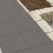 Diephaus - Tuintegel Rustica - 40x40x4 cm - grijs-graniet