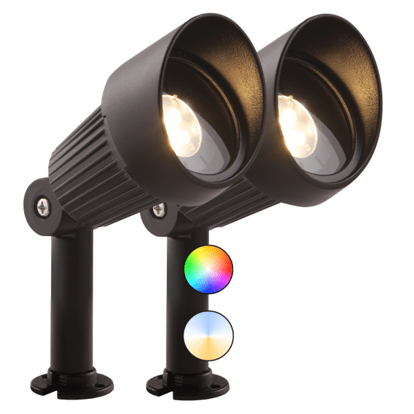 Garden Lights - Smart lamp Focus plus bundelset 2st - Zwart