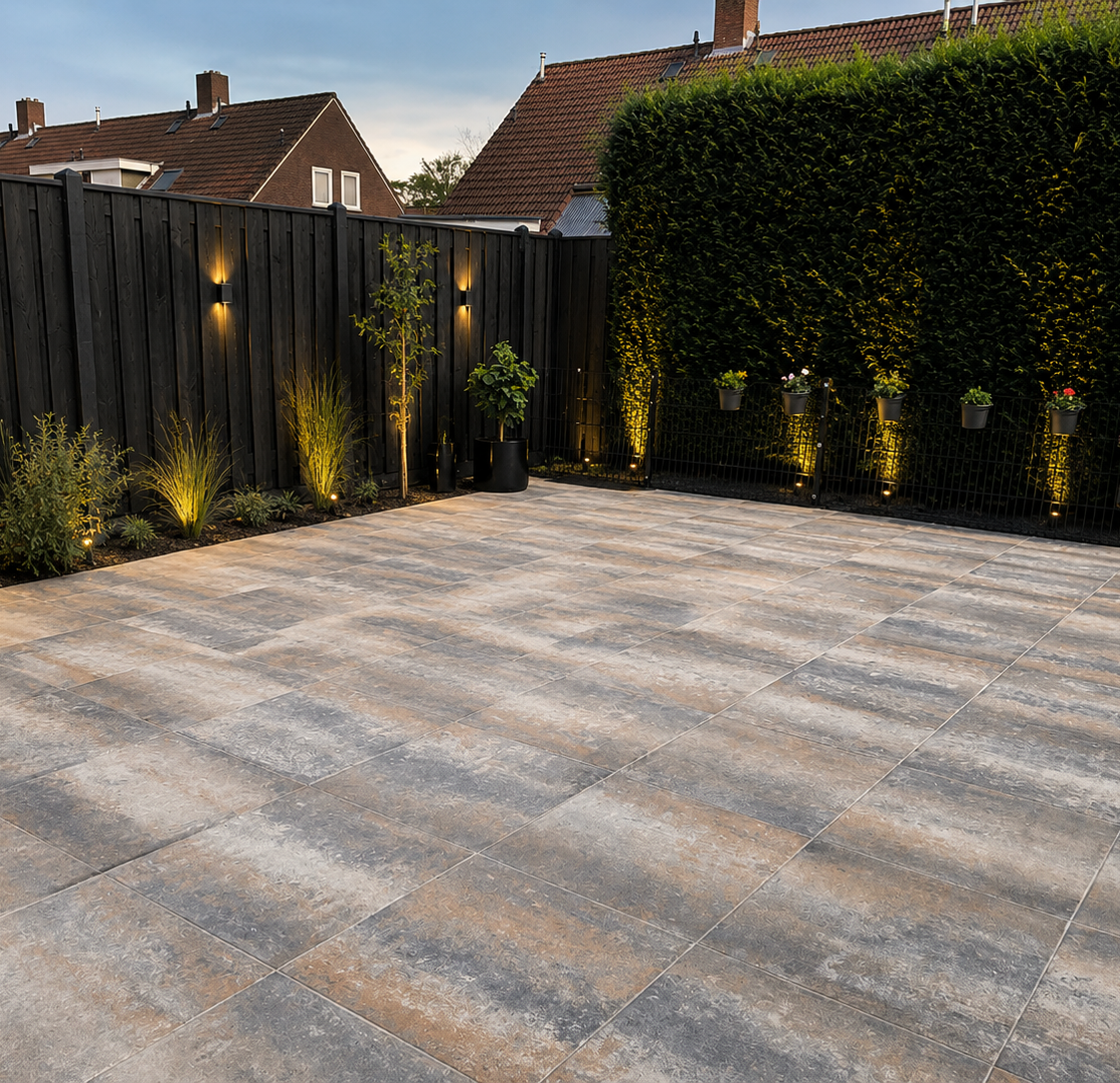 Excluton - Terrastegel+ - 60x60x4 cm - Lucca