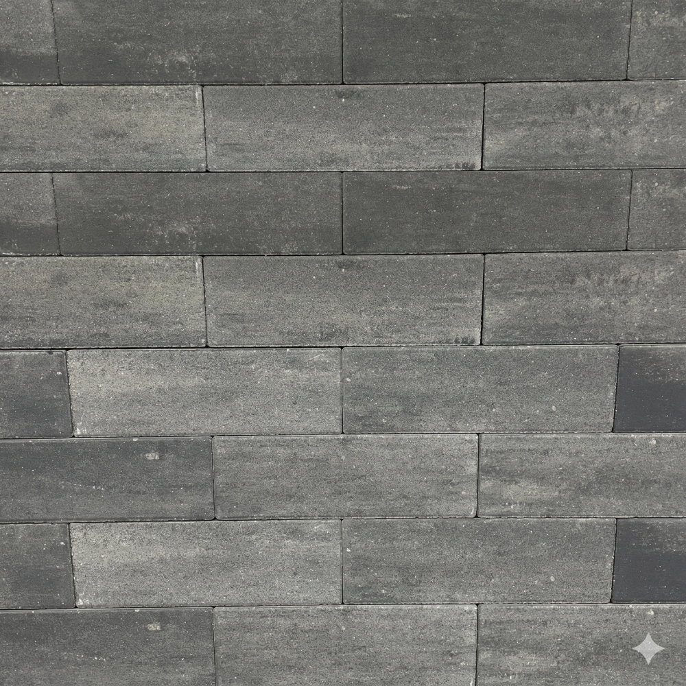 Excluton - Romano's - 33x11x8cm - Grijs/zwart