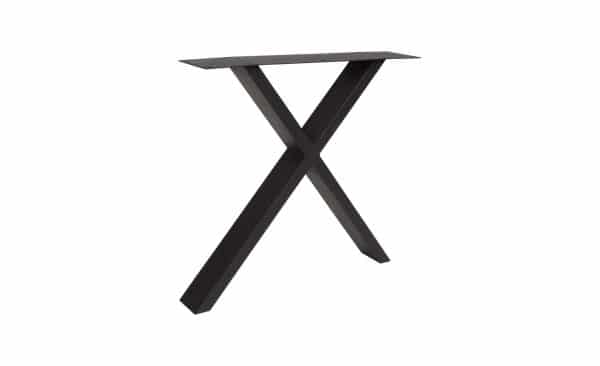 Onderstel Model X- Elegant H72- B80 cm - 40x100 mm