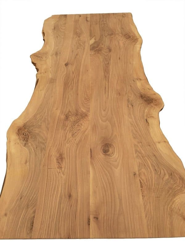 Tafelblad - Europees Noten met Boomkant - 2600x1000 mm