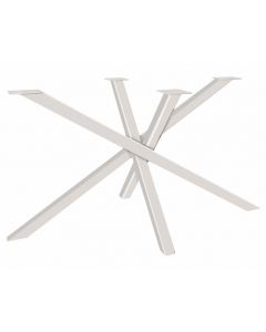 Onderstel Model Spider 2 H71- 120x70 cm - profiel - 50x50 mm - Wit
