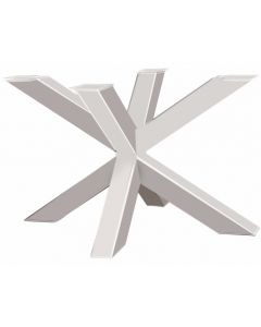 Onderstel Model Spin 120 - 120x80cm profiel - 100x100 mm - Wit