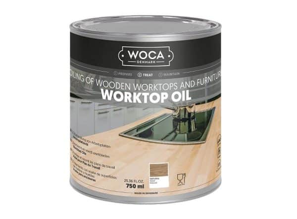 WOCA® Werkblad olie 750ml blik WIT -