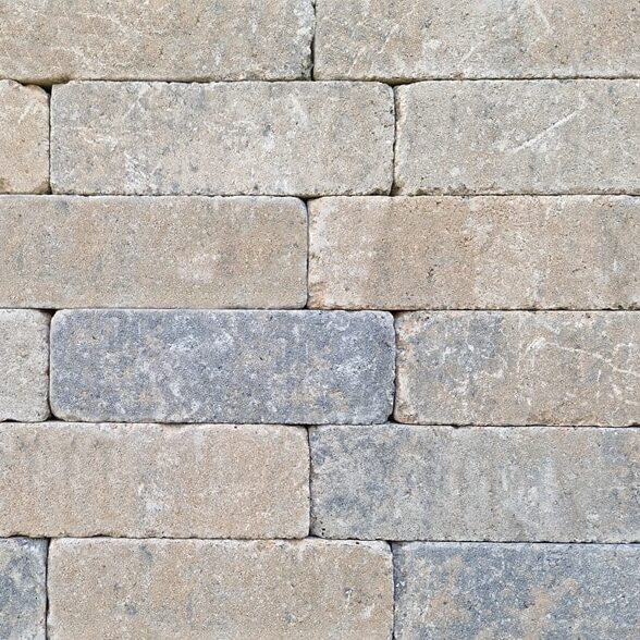 Kijlstra - Stonique trommel longstone - 7cm - musselkalk