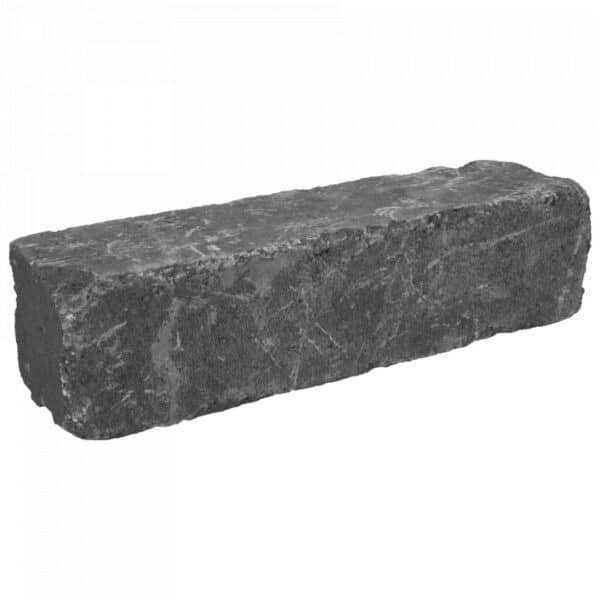 Excluton - Linia Excellence getrommeld 15x15x60 cm Grijs/Zwart