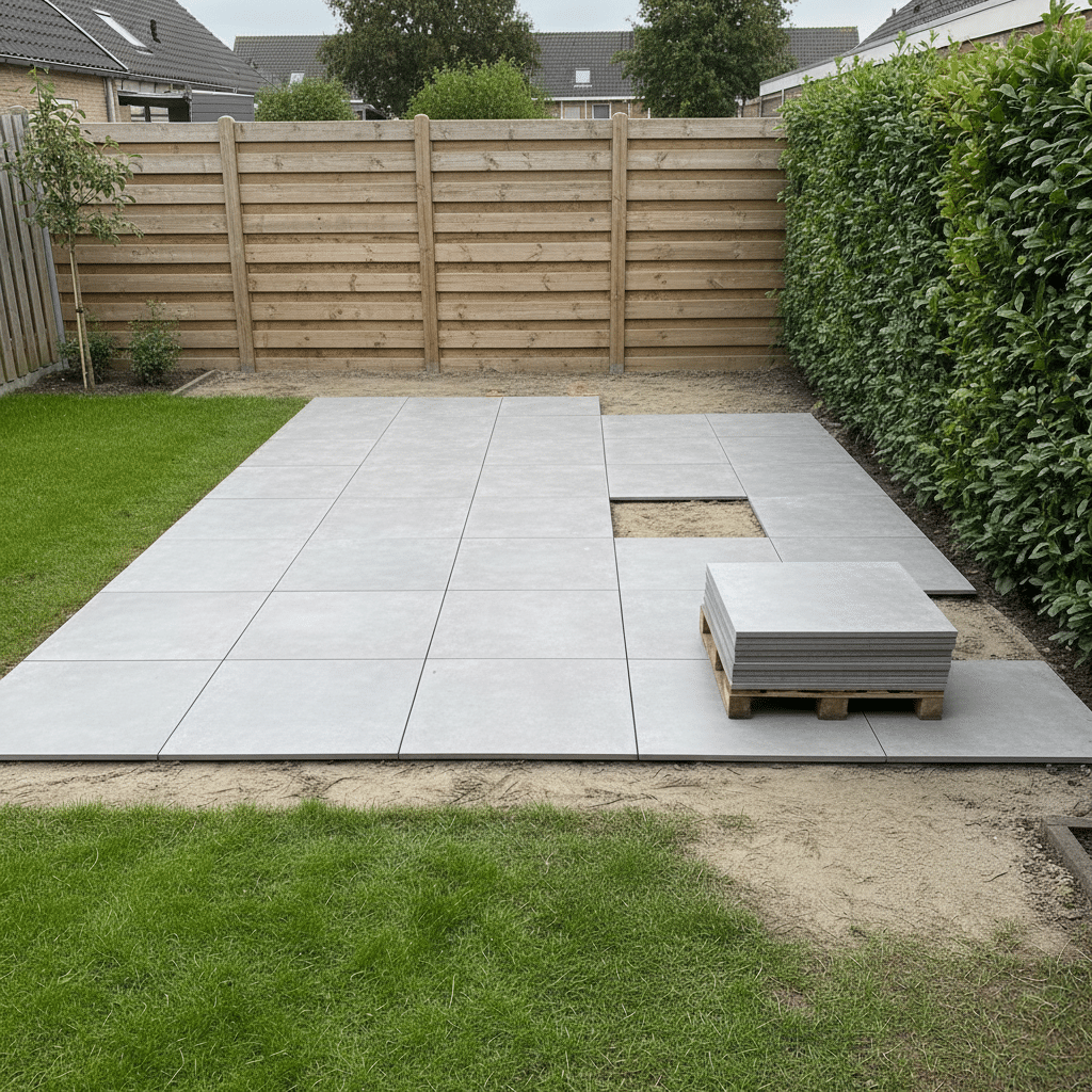 keramische tegels leggen