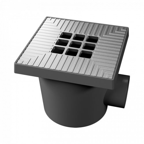 Excluton -  Ultra Drain silverline - afvoerput