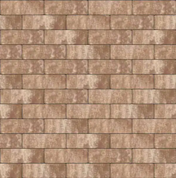 Purestone Dikformaat 21x7x7cm Leem  7 x 7 x 20 cm