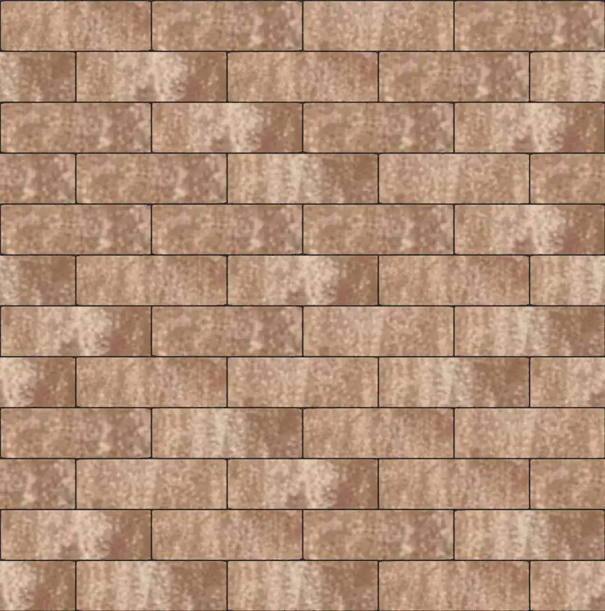 Purestone Dikformaat 21x7x7cm Leem  7 x 7 x 20 cm