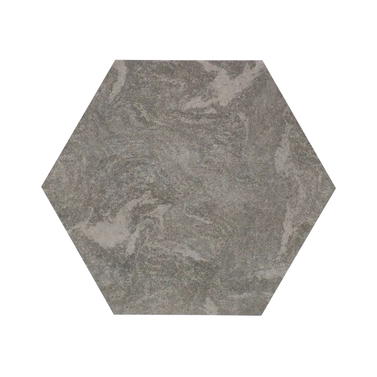 Staptegel Hexagons Grigioni o60x52x2cm Grijs 60 x 2 x 52 cm