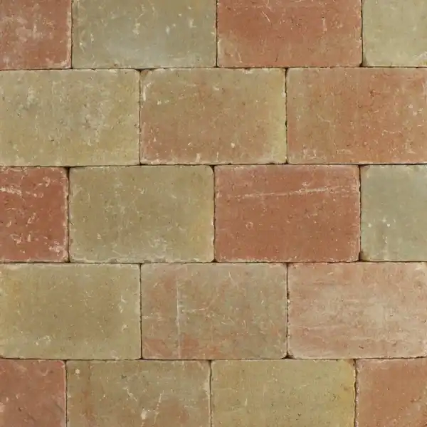 Trommelsteen 20x30x6 terrageel Geel 20 x 6 x 30 cm