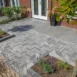 Tuinvisie Getrommelde bestrating Tambour 20x5x7 smook