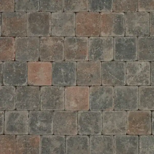 Tambour 10x10x6 brons Zwart