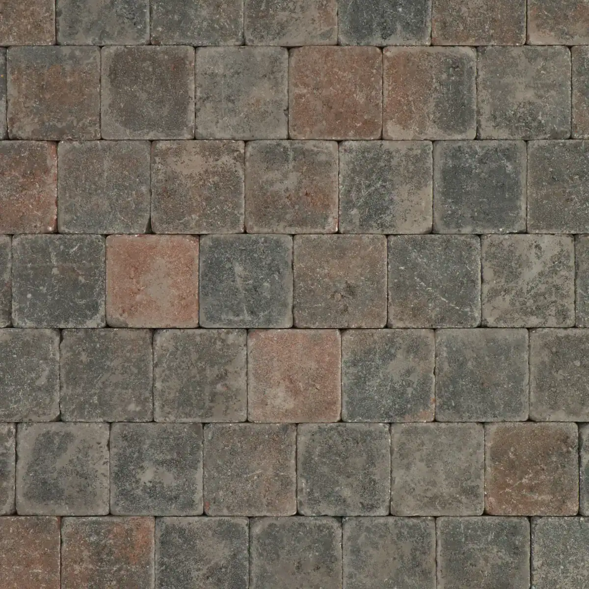 Tambour 10x10x6 brons Zwart