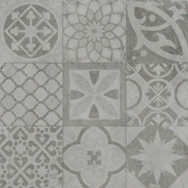 Cerasolid Aurora Decor 60x60x3cm /1st Grijs