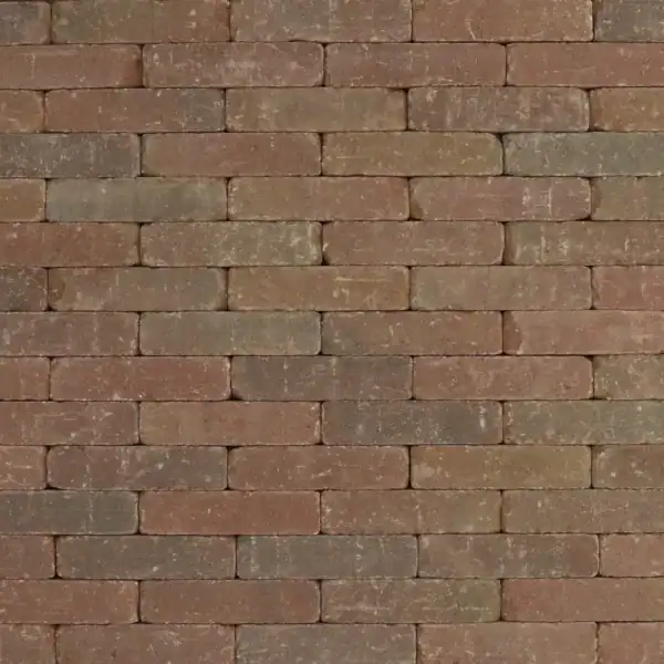 Trommelsteen 20x5x7 brons genuanceerd Brons 5 x 7 x 20 cm